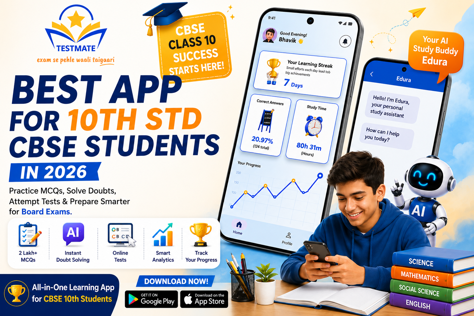 Best App for 10th Std CBSE Students in 2026