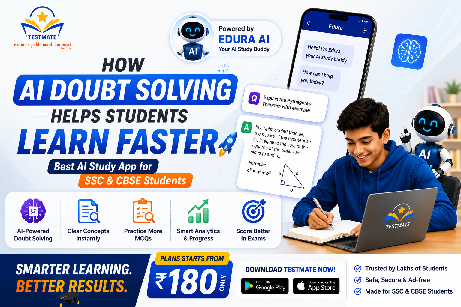 How AI Doubt Solving Helps Students Learn Faster | Best AI Study App for SSC & CBSE Students | Testmate